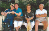 Roubicek: Ilse(l) & Eric(r) w/Annemarie Höfer & Anna-Maria Colindres