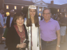 Beck: Mickey, Ruth: Alana, Beck: Bob, HS graduation