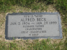 Beck: Alfred: Grave(died 1999-01-29)