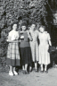 Mandel: Ilse Finy Elfi (woman on left, perhaps a friend: Giesel)