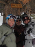 Hayne: Melanie, Mitch, & Adler, Matt. On “Nancy’s Run” in Vail. Named for Nancy Hayne.