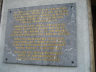 Place: Wiener Neustadt Synagogue: Plaque at former site