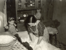 Kubin: Hella: Kneading dough for bread (niece Liesel looks on)