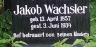 Wachsler: Jakob: Grave(died 1934-06-03)